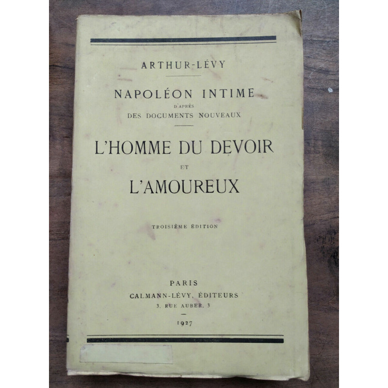 L'homme du devoir et l'amoureux