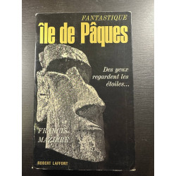 Fantastique île de pâques - des yeux regardent les étoiles