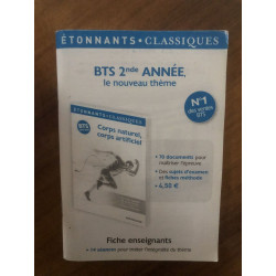 BTS 2nde ANNÉE le nouveau thème