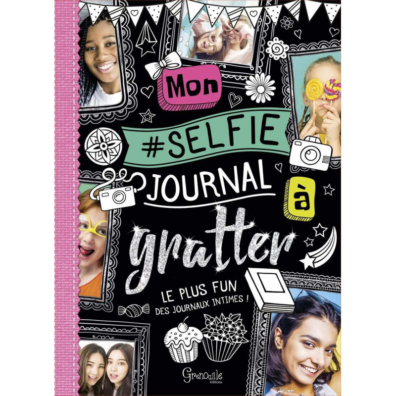 Mon selfie journal à gratter (0): Le plus fun des journaux intimes