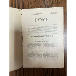 Publication Mensuelle Illustrée 2eme Annee : Rome N° 18 - 8 Juin 1905