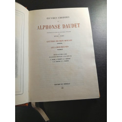 Oeuvres choisies de Alphonse Daudet. Lettres de mon moulin -...