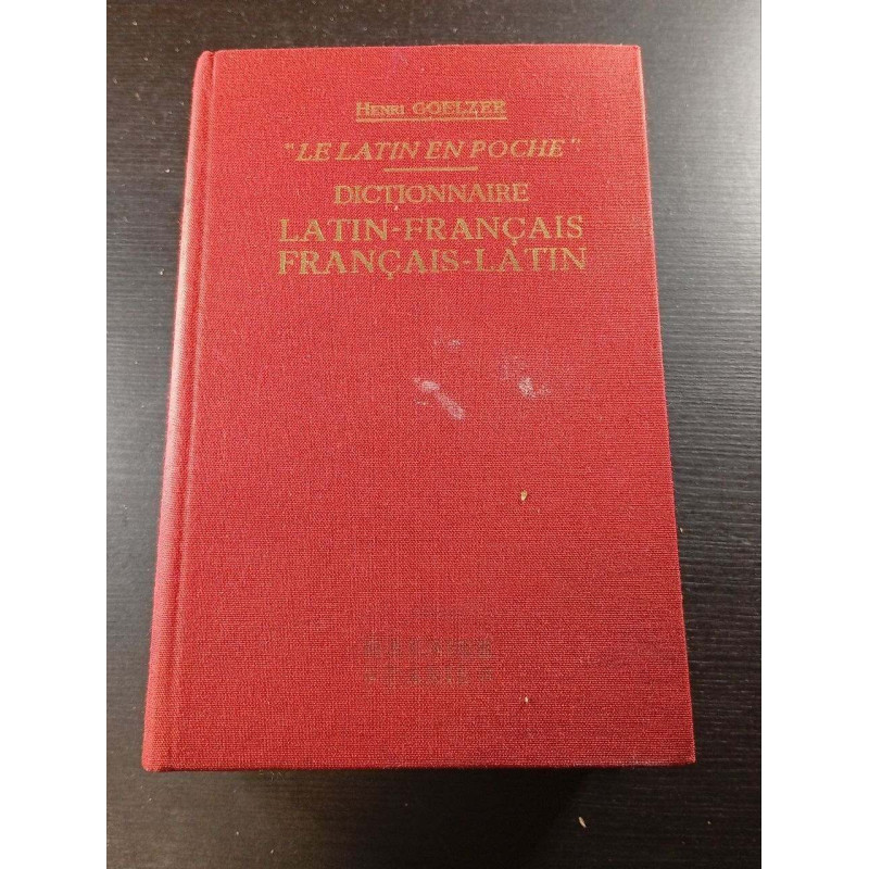 Le latin en poche / dictionnaire latin -français