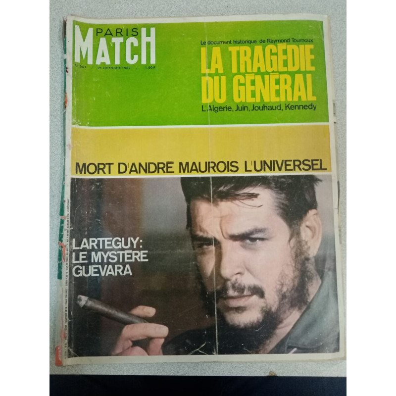 Paris Match nº967 - La Tragédie du Général / Octobre 1967