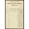 Factures Marcel Ragué à Dounoux vosges 51 Menuisier Menuiserie