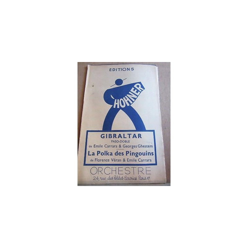 pasos dobles gibraltar la Polka des Pingouins carrara ghestem