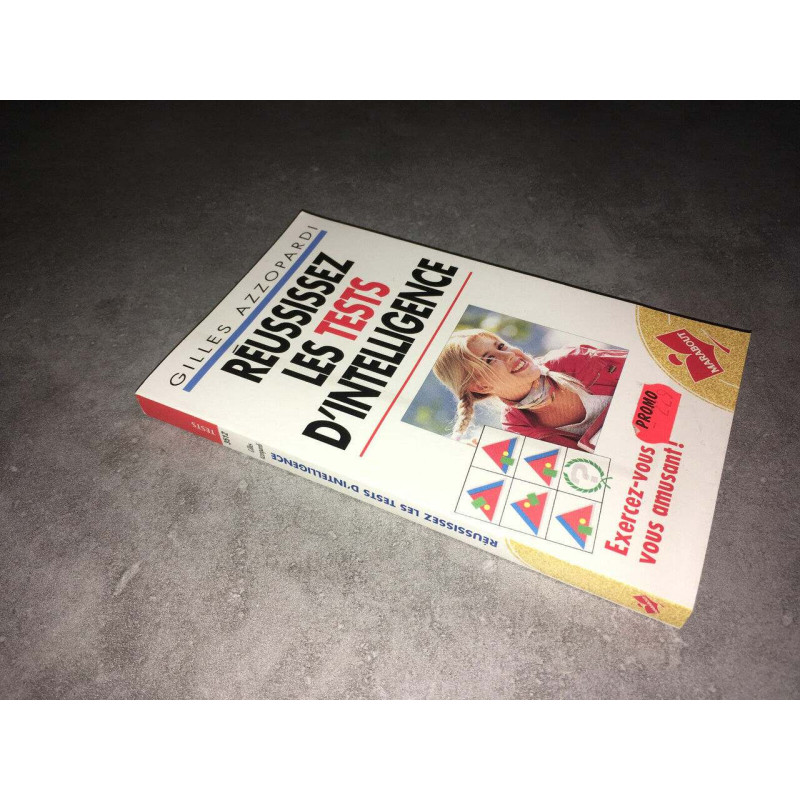 Gilles Azzopardi REUSSISSEZ LES TESTS D'INTELLIGENCE Poche