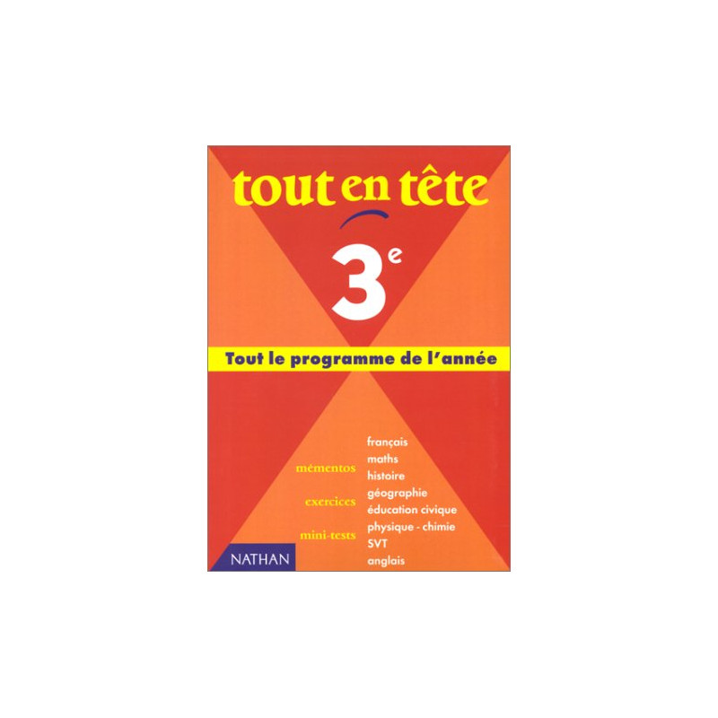 Tout en tête 3e