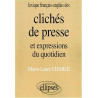 Lexique anglais/français des clichés de presse et expressions du...