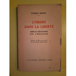 L'Ordre dans la Liberté j de gigord