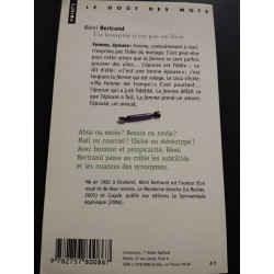 Un bouquin n'est pas un livre : Les nuances des synonymes