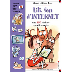 Lili fan d'internet - Livre stickers