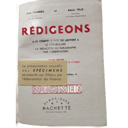 Redigeons le vocabulaire et la construction de phrases par...