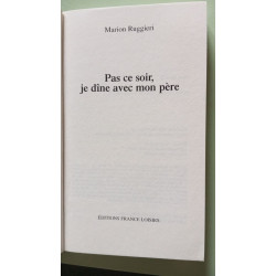 Pas Ce Soir Je Dine Avec Mon Père