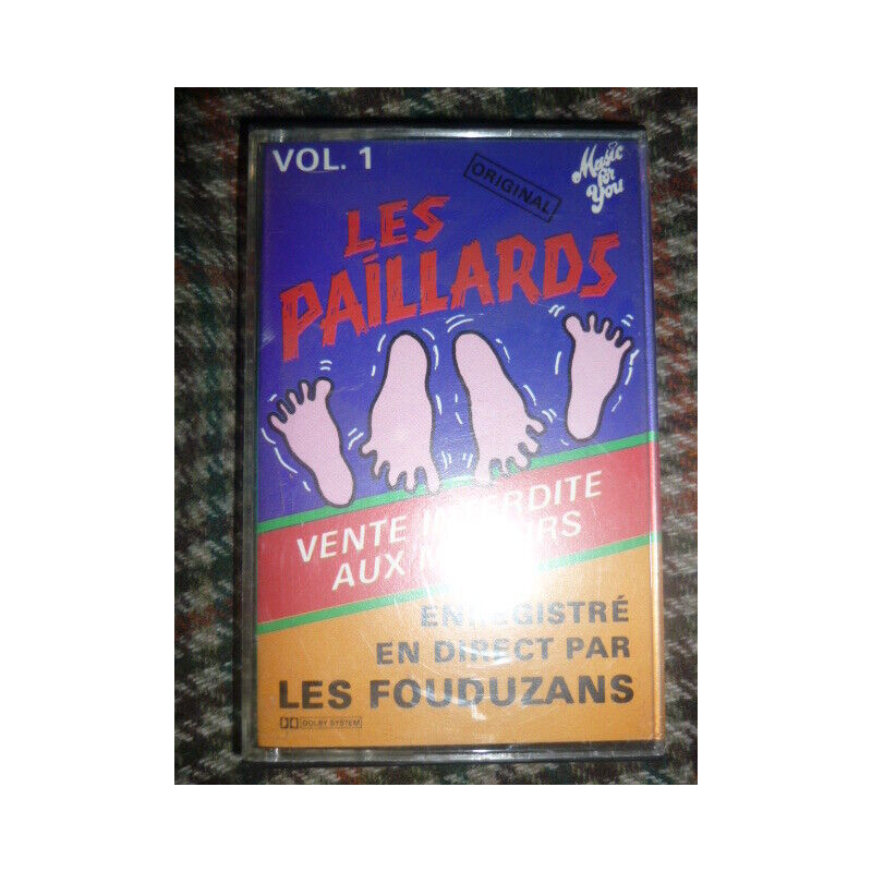 CHANSONS paillardes vol 1 Cassette Audio-K7 Music for You MFY 149