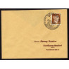 Allemagne n 706 Yv. cachet WW2 HAMBURG 36 Timbre Allemand Hitler...