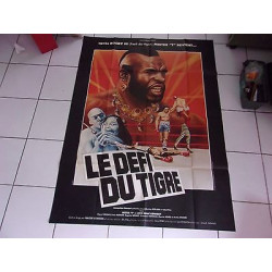 affiche originale 120 x 160 film Le défi du Tigre avec Mister T
