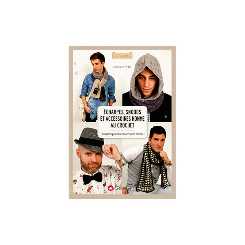Écharpes snoods et accessoires pour hommes au crochet