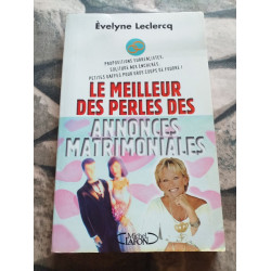 Le meilleur des perles des annonces matrimoniales