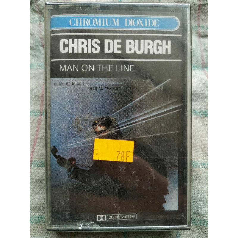 Chris De Burgh Man on the line Cassette Audio-K7 NEUVE SOUS BLISTER