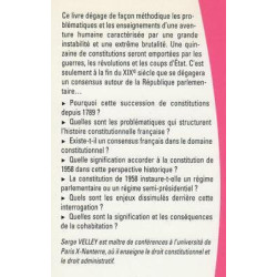 Histoire Constitutionnelle Francaise 1789 à Nos Jours