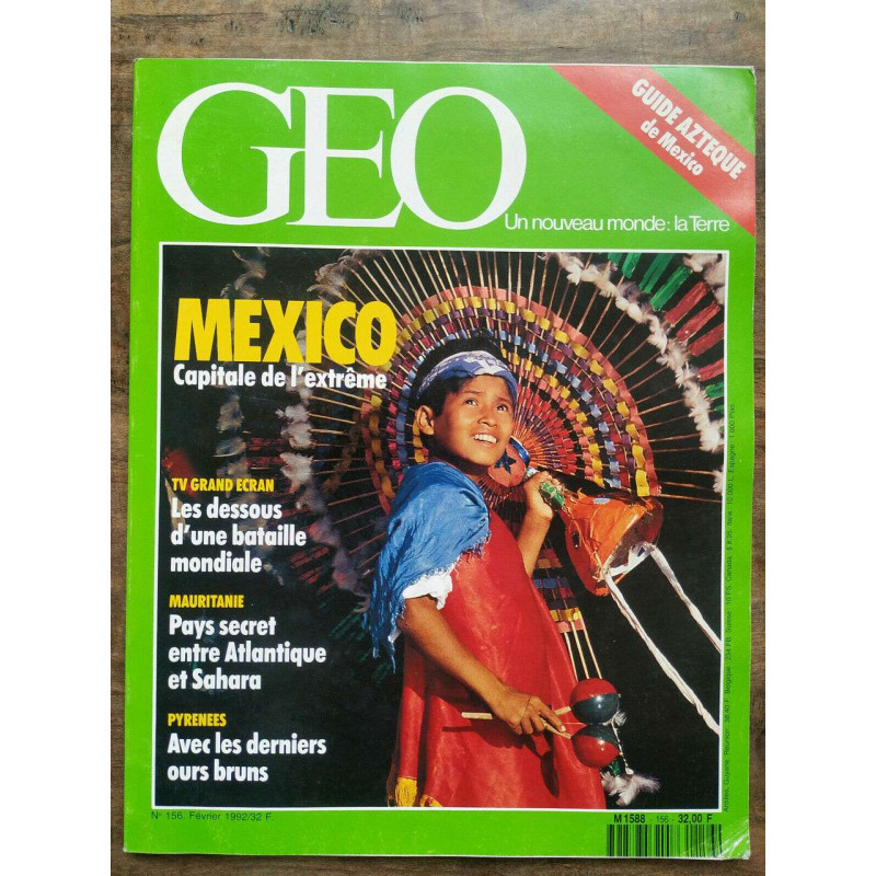Magazine GEO n156 Février 1992