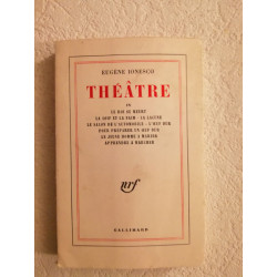 Théâtre IV - Le Roi se meurt