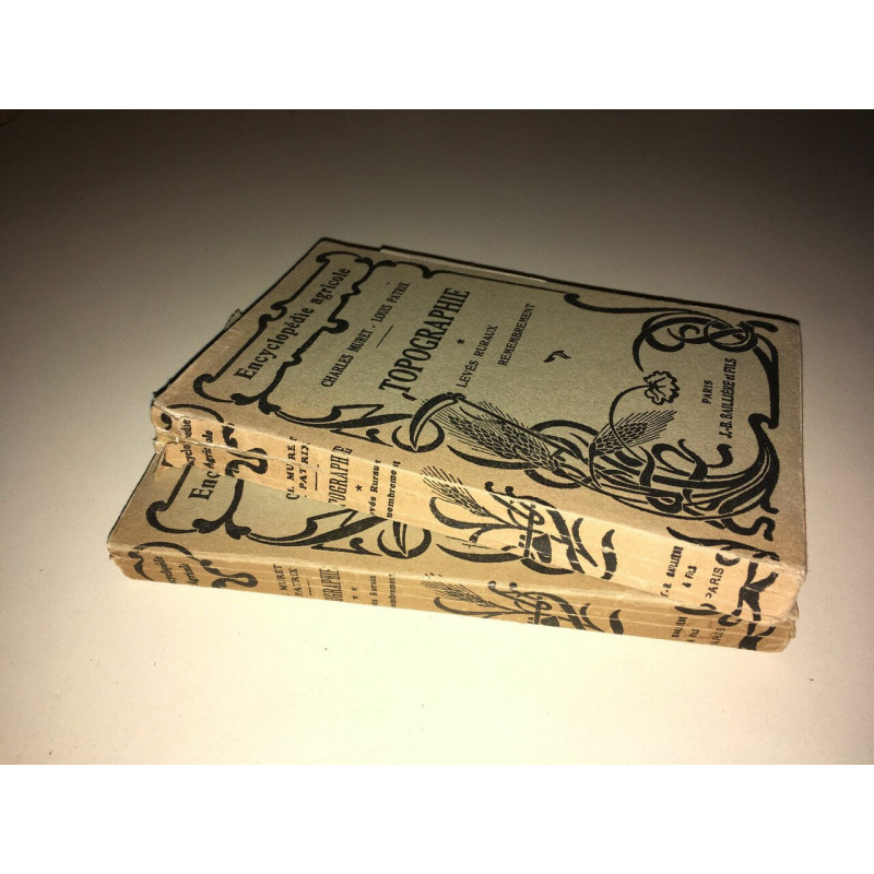 Muret Patrix TOPOGRAPHIE Levés Ruraux Remembrement t 1 2 Baillière