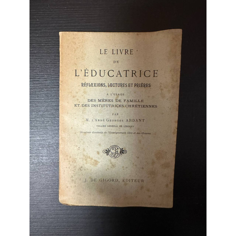 Le livre de l'éducatrice