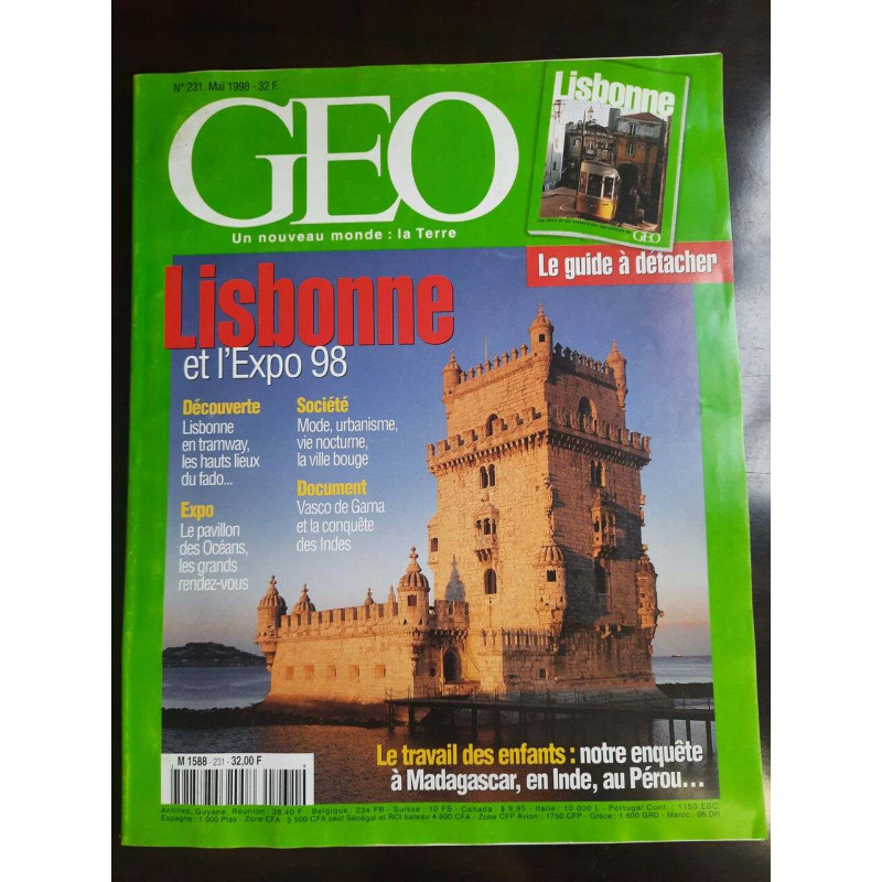 Geo Un Nouveau Monde:La Terre Nº231 / Mai 1998 1999