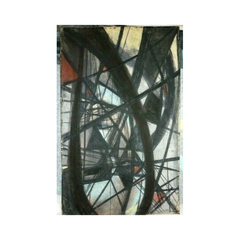 Madeleine claass Architecture ix Paysage Pastels gras sur papier...