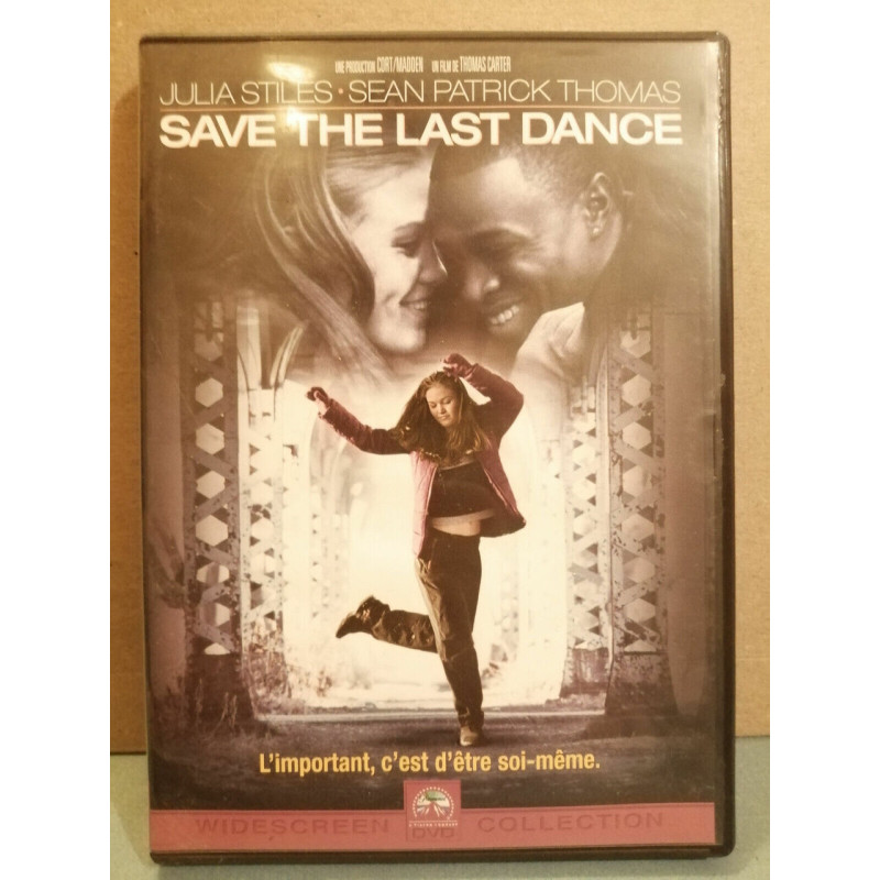 Save the last dance Julia Stiles Sean Patrick Thomas DVD