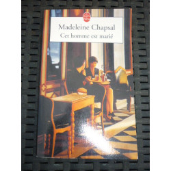 Madeleine chapsal Cet homme est marié Le livre de poche