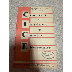 Centres d'intérêt au cours moyen serie B n°81