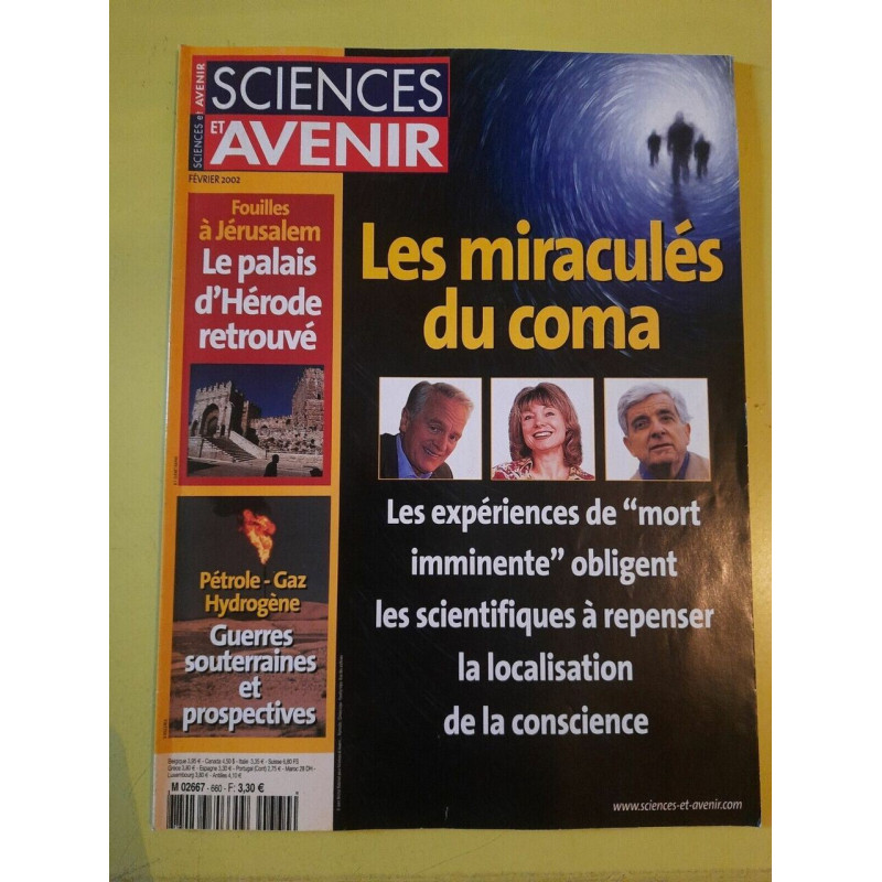 Sciences et Avenir Nº 660 Les miraculés du coma juin 2001