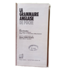 La Grammaire Anglaise de poche