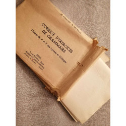 Corrigé d'exercices de grammaire