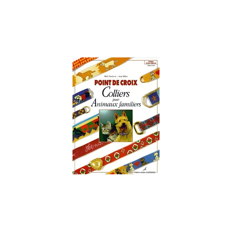 POINT DE CROIX. Colliers pour animaux familiers : Cross-stitch...