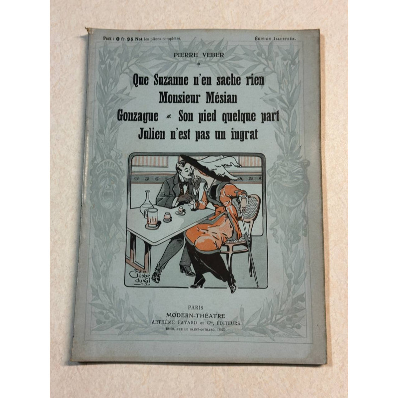 Que suzanne n'en sache rien-monsieur mesian-gonzague-son pied...