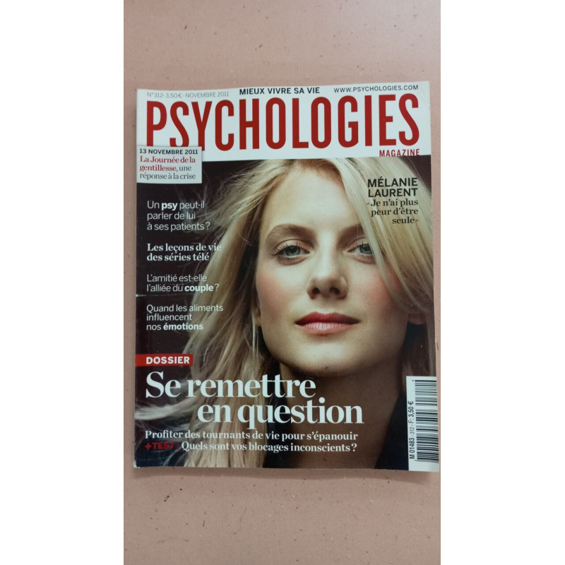 Revue Psychologies N° 312