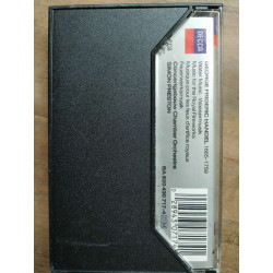 Handel Water Music - Simon Preston Cassette Audio-K7