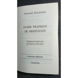 Guide pratique de méditation