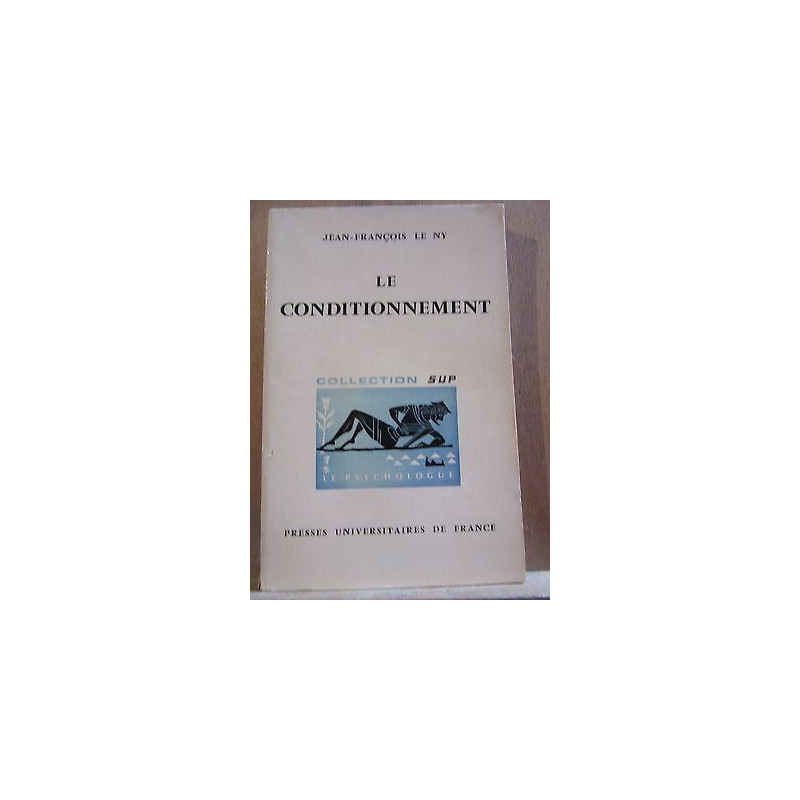 jean françois Le ny Le conditionnement