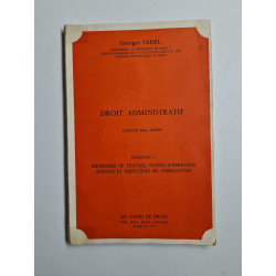Droit administratif - licence 2ème année