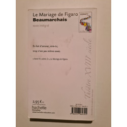 Classique Hachette - Le mariage de Figaro Beaumarchais