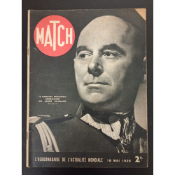 MATCH - 18 mai 1939