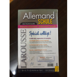 Dictionnaire Larousse - Allemand - Schule