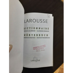 Dictionnaire Larousse - Allemand - Schule