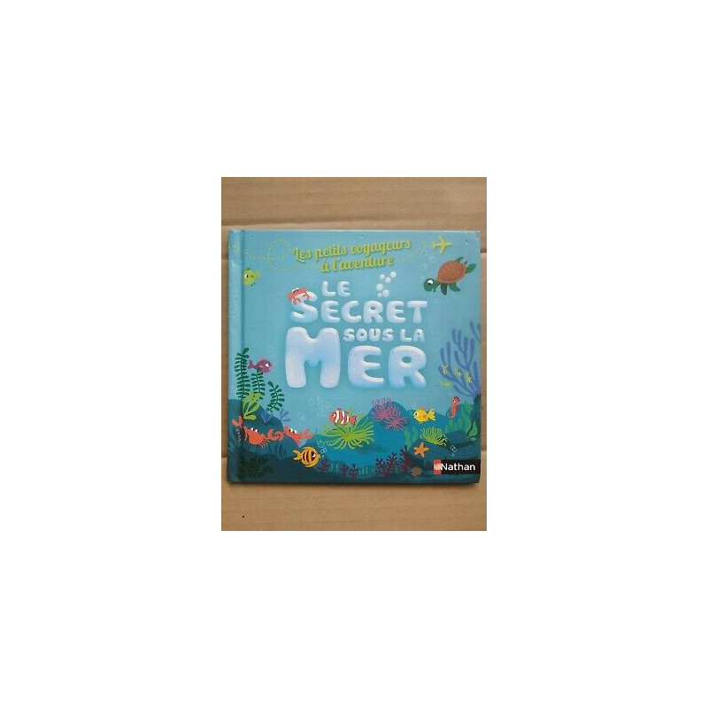 Les petits voyageurs à l'aventure Le secret sous la mer nathan