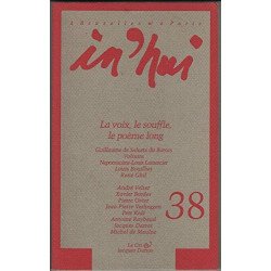 In'hui numéro 38. La voix le souffle le poème long